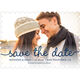 Navy Marker Photo Save the Date Cards Image 6 of 6